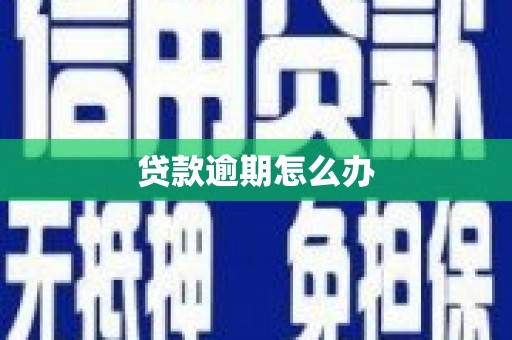 渭南贷款逾期怎么办