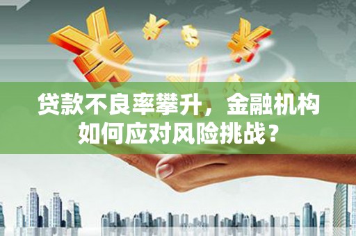渭南贷款不良率攀升，金融机构如何应对风险挑战？