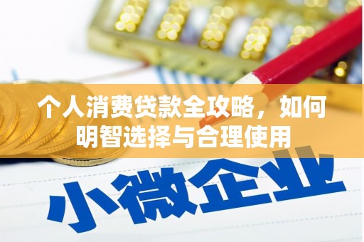 渭南个人消费贷款全攻略，如何明智选择与合理使用